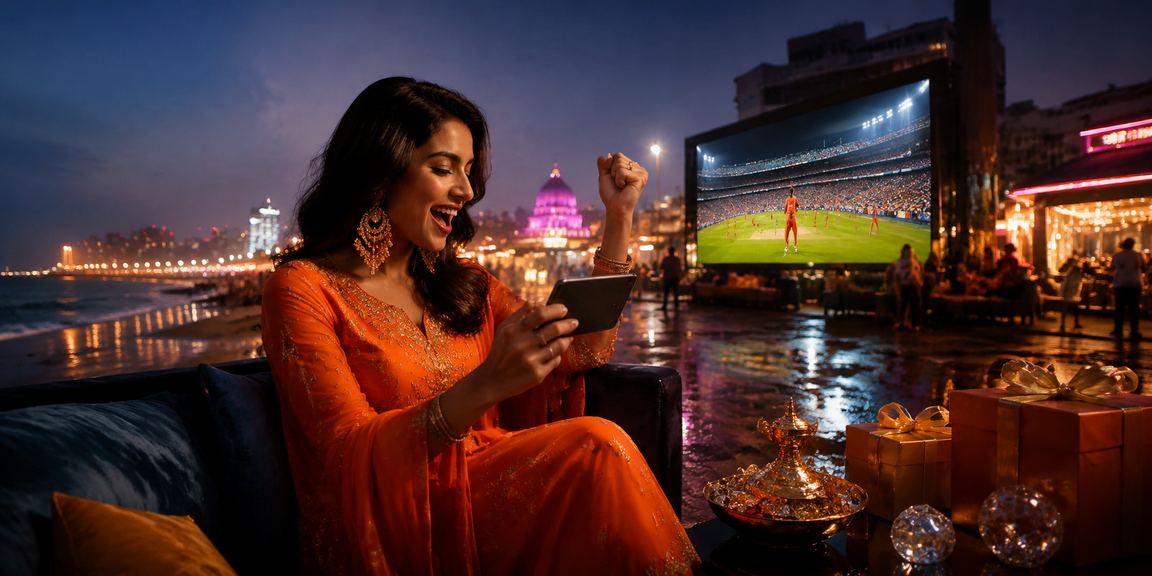 Professional live casino dealer hosting a thrilling game