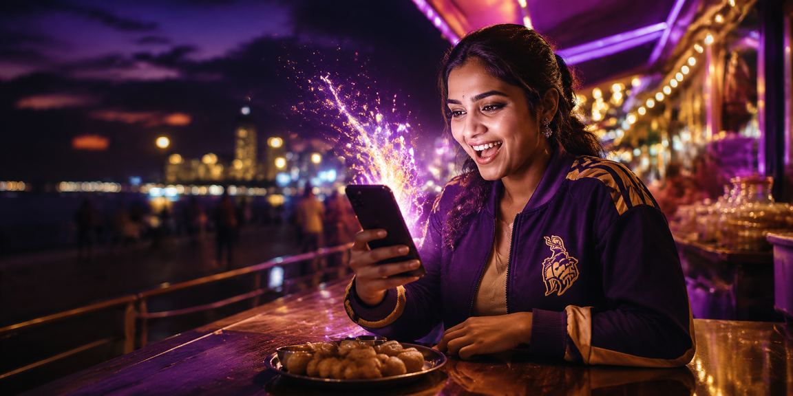 Indian user making a UPI payment on mobile